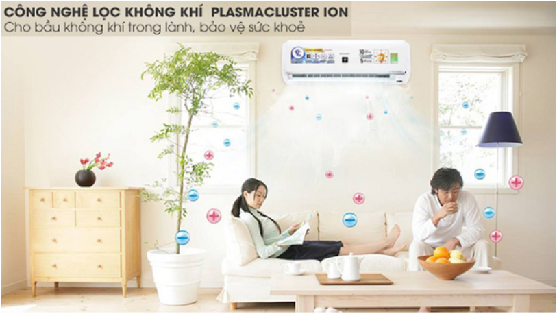 Công nghệ Plasmacluster Ion ra đời khắc phục các nhược điểm kể trên của Công nghệ diệt khuẩn Ozone