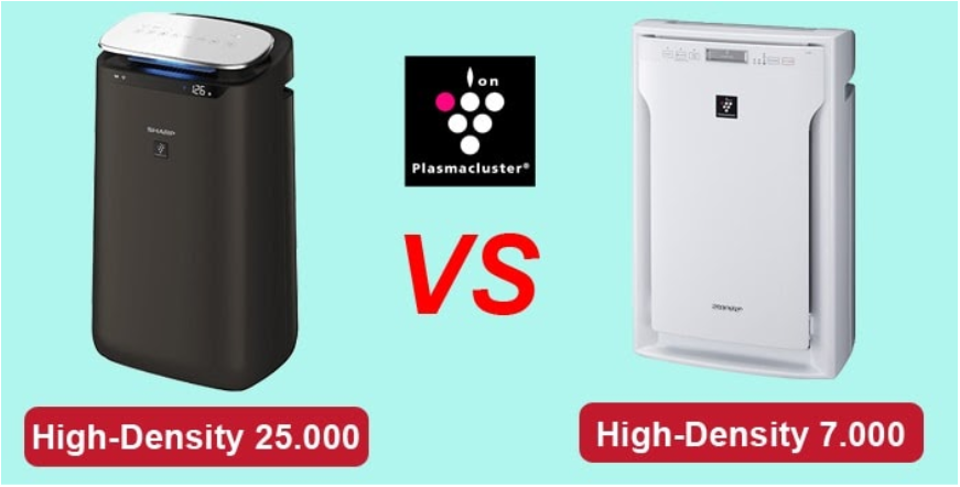 Độ chênh lệch về mức khuếch tán ion ở 2 dòng máy này là khác nhau