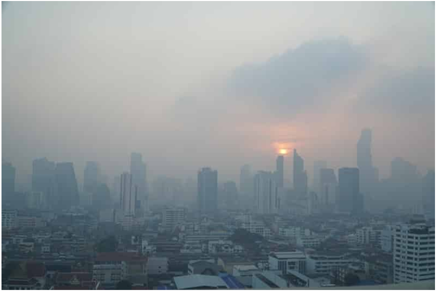 Không khí bẩn sẽ ảnh hưởng đến hiệu quả thiền