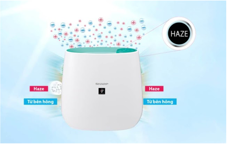 Máy lọc không khí Sharp FP-J30E với chức năng HAZE tiên tiến