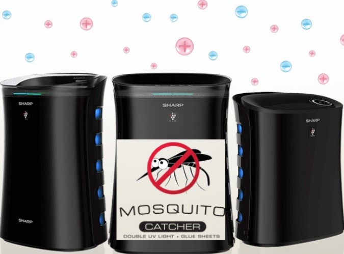 Máy lọc không khí tạo ion và bắt muỗi